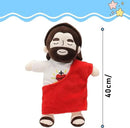 Pelúcia Sagrado Jesus Menino que Acalma e Respira