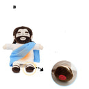 Pelúcia Sagrado Jesus Menino que Acalma e Respira